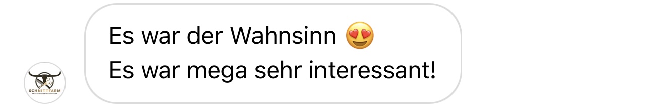Direktnachricht über den Education Day