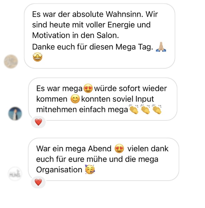 Instagram-Kommentar zum Education Day
